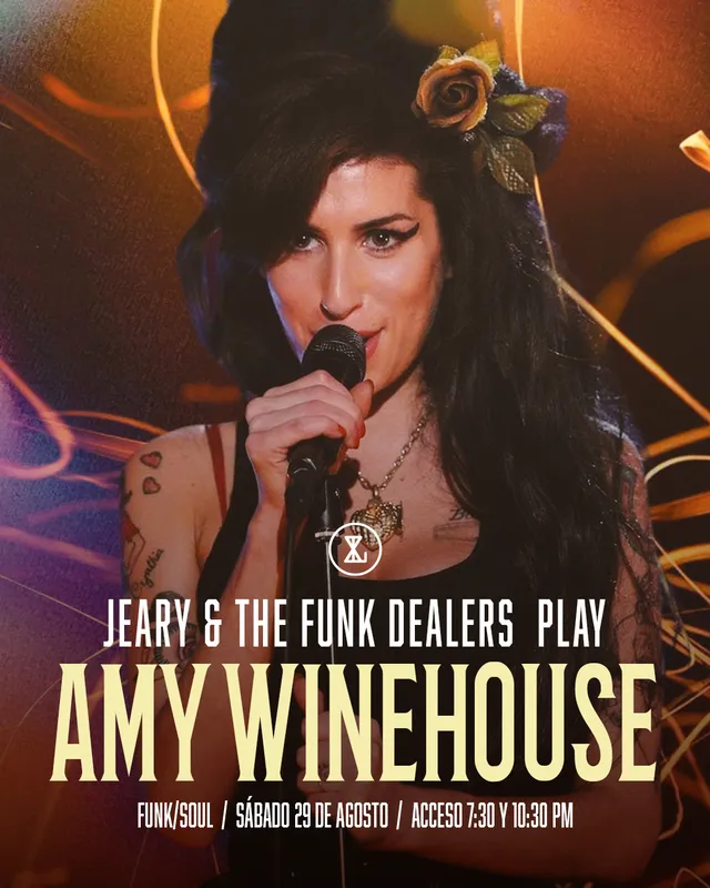 Jeary & The Funk Dealers "Play Amy Winehouse"