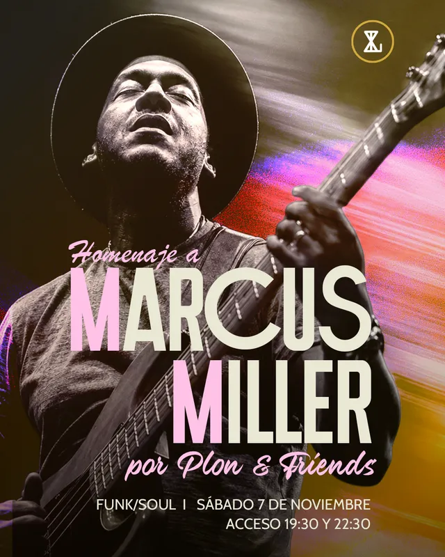 Homenaje a Marcus Miller por Plon & Friends artwork from Parker & Lenox