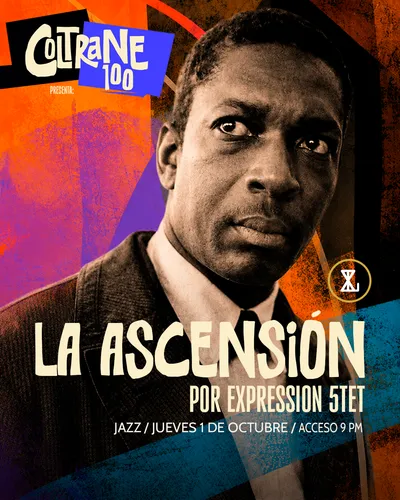 Coltrane 100 presenta: La ascensión por Expression 5tet
