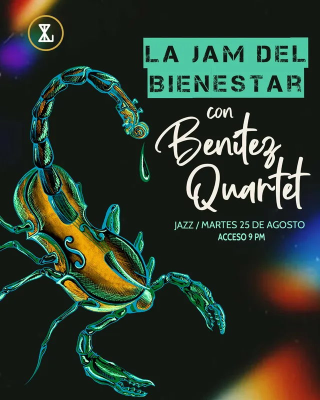 La Jam del Bienestar con Benítez Quartet